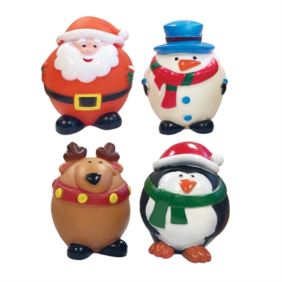 Happy Pet Festive Vinyl Hondenspeeltje 8,5x6,5x6,5 CM