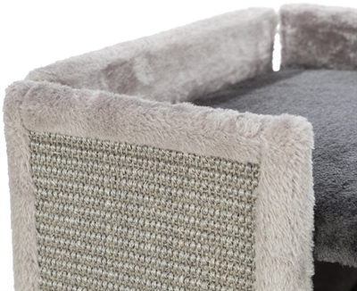 Trixie Krabpaal Arianna Grijs 52x40x112 cm met sisal