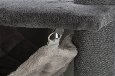 Trixie Krabpaal Arianna Grijs 52x40x112 cm met sisal