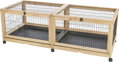 Trixie Indoor Verblijf Cavia's en Konijnen 150x50x60 cm