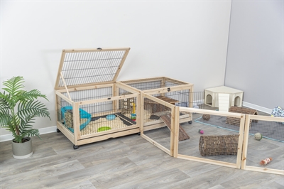 Trixie Indoor Verblijf Cavia's en Konijnen 150x50x60 cm