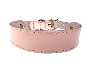 Sazzz Halsband Hond Sweetie Leer Roze 27-33x2,5 cm