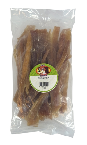 Petsnack Nekspier 30 cm 1 kg - Gedroogde hondensnack