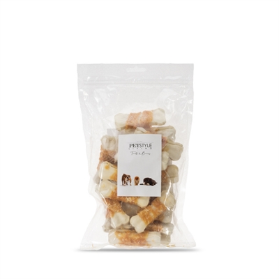 Petstyle Living Geperst Bot Wit Met Kip 7,5 CM 20 ST