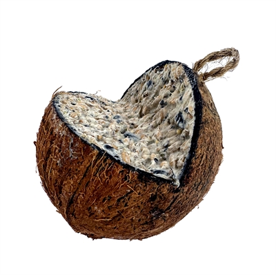 Suet To Go Hele Kokosnoot 12x10x8 CM voor tuinvogels