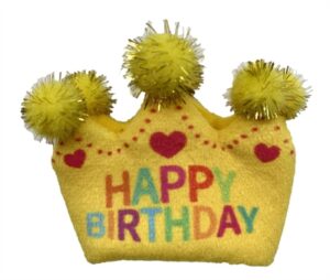 Fofos Verjaardagskroon Kat 9x2x7,5 CM