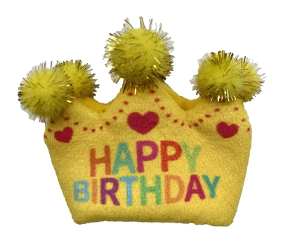 Fofos Verjaardagskroon Kat 9x2x7,5 CM