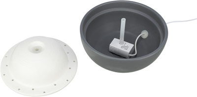 Trixie Vital Dome Drinkfontein Keramiek 1,5 L Grijs/Wit