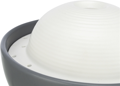 Trixie Vital Dome Drinkfontein Keramiek 1,5 L Grijs/Wit