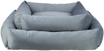 Trixie Hondenmand Alena Hoekig Blauw/Grijs 60x50 cm — Comfortabele plek voor je hond