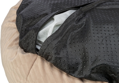 Trixie Hondenmand Alena Rond Zand 50 cm — Comfortabele rustplek voor jouw hond