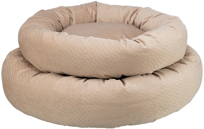Trixie Hondenmand Alena Rond Zand 50 cm — Comfortabele rustplek voor jouw hond