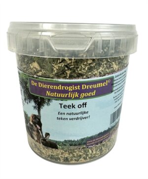 Dierendrogist Teek Off 400 GR
