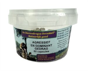 Dierendrogist Agressief / Dominant Capsules 60 ST