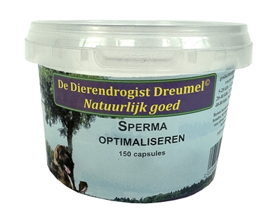Dierendrogist Sperma Optimaliseren Capsules 150 ST