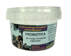 Dierendrogist Probiotica Capsules 60 ST voor honden