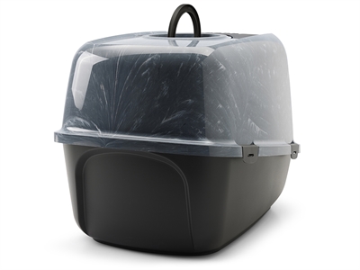 Savic Kattenbak Nestor Jumbo Grijs/Zwart 66,5x48,5x46,5 CM