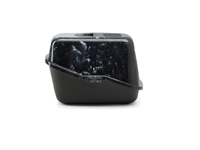 Savic Kattenbak Nestor Marble Zwart/Wit 56x39x38,5 cm