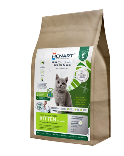 Henart Mealworm Insect Cat Kitten With Hem Eggshell Membrane 1,5 KG