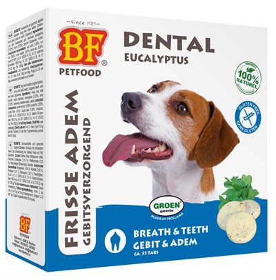 Bf Petfood Dogbite Hondensnoepje Naturel (tandverzorging) 55 ST