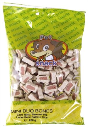 Petsnack Botjes Duo Zalm / Rijst 14x200 GR