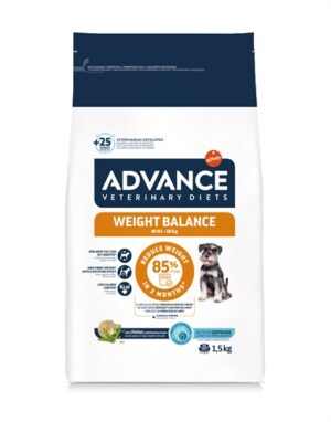 Advance Veterinary Diet Dog Weight Balance Mini 1,5 KG