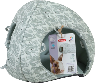 Zolux Neolife Iglo voor Konijn Groen 30x30x25 cm