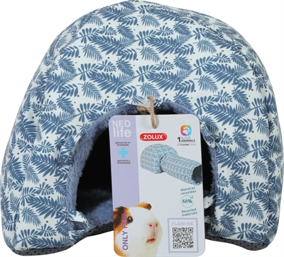 Zolux Neolife Iglo voor Cavia Blauw 25x25x20 CM