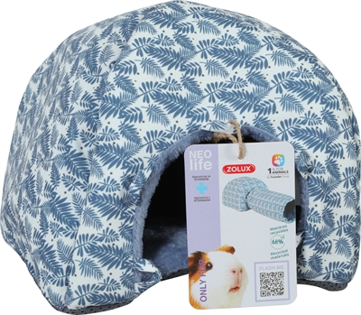Zolux Neolife Iglo voor Cavia Blauw 25x25x20 CM