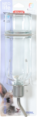 Zolux Neolife Drinkfles Glas voor Konijn 350 ML