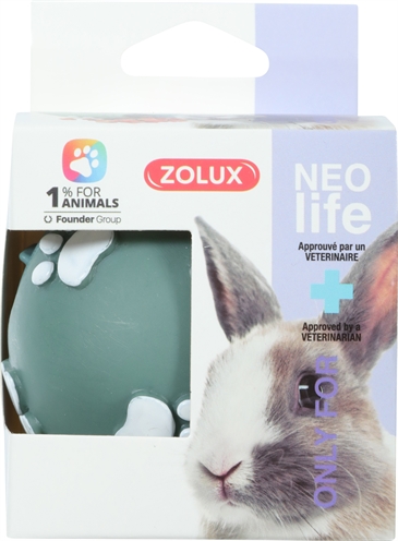 Zolux Neolife Snackbal voor Konijn Groen 7x7x7 CM