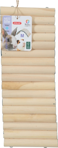 Zolux Neolife Houten Brug M 29,5 cm voor konijnen en cavia's