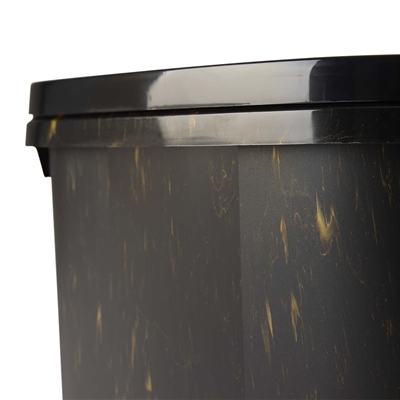 Savic Kattenbak Hop In Marble Zwart/Goud 58,8x39x39,5 cm