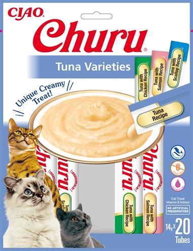 Inaba Churu Multipack Tuna 20x14 GR