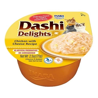 Inaba Dashi Delights Kip met Kaas 70 GR