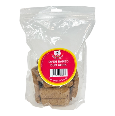 Dog Treatz Oven Baked Duo Koek 600 GR voor honden