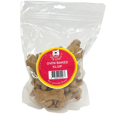 Dog Treatz Oven Baked Kluif 600 GR - Hondenkluifjes in botvorm