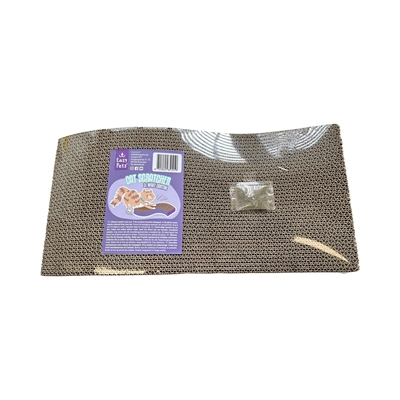 Easypets Krabkarton Wave 2 stuks met catnip