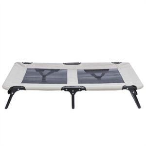 Trixie Stretcher Hondenligbed Grijs/Zwart 120x70x19 cm Inklapbaar