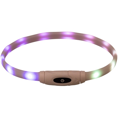 Trixie Lichtgevende Halsband Hond 65 cm Oplaadbaar Meerkleurig