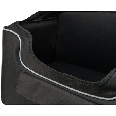 Trixie Autostoel Hond Zwart/Grijs 56x36x37 cm