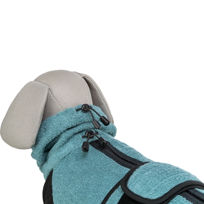 Trixie Badjas Badstof Petrol 38 cm voor honden