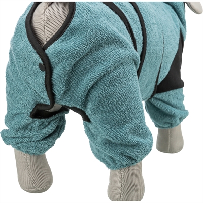 Trixie Badjas Badstof Petrol 46 cm voor honden