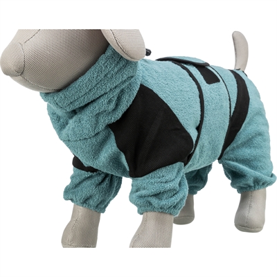 Trixie Badjas Badstof Petrol 54 cm voor honden
