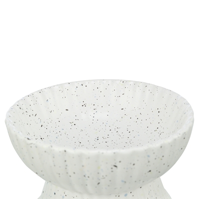 Trixie Verhoogde Keramieken Voer-/Drinkbak Kat 200 ML 13 CM Wit
