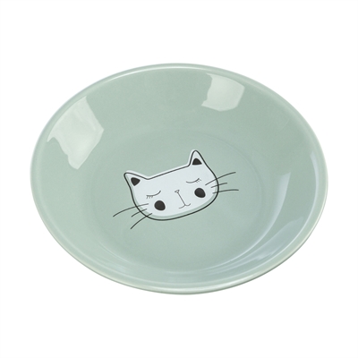 Trixie Verhoogde Keramische Voer-/Drinkbak Kat 200 ml 14 cm