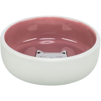 Trixie Keramische Voer-/Drinkbak Kat 300 ML 13 CM Assorti 4 ST
