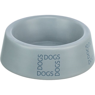 Trixie Keramische Voer-/Drinkbak Hond 1 Ltr Grijsblauw 20 cm