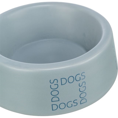 Trixie Keramische Voer-/Drinkbak Hond 1 Ltr Grijsblauw 20 cm