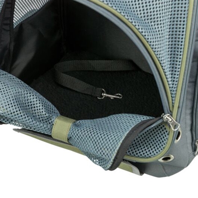 Trixie Hondentas Rugtas Lyla Grijs/Blauw 34x22x42 cm